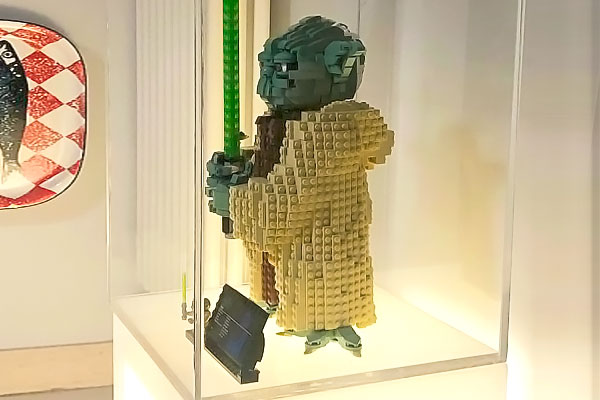 Teca per Lego - modello Yoda di Starwars - Roma